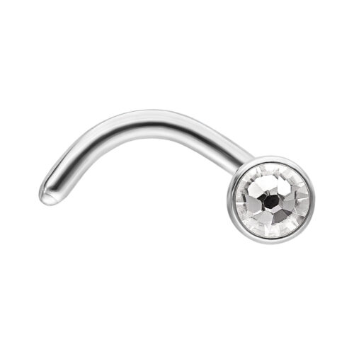 Internally Jewelled Nostril Stud<!--5cc166b07e091-->