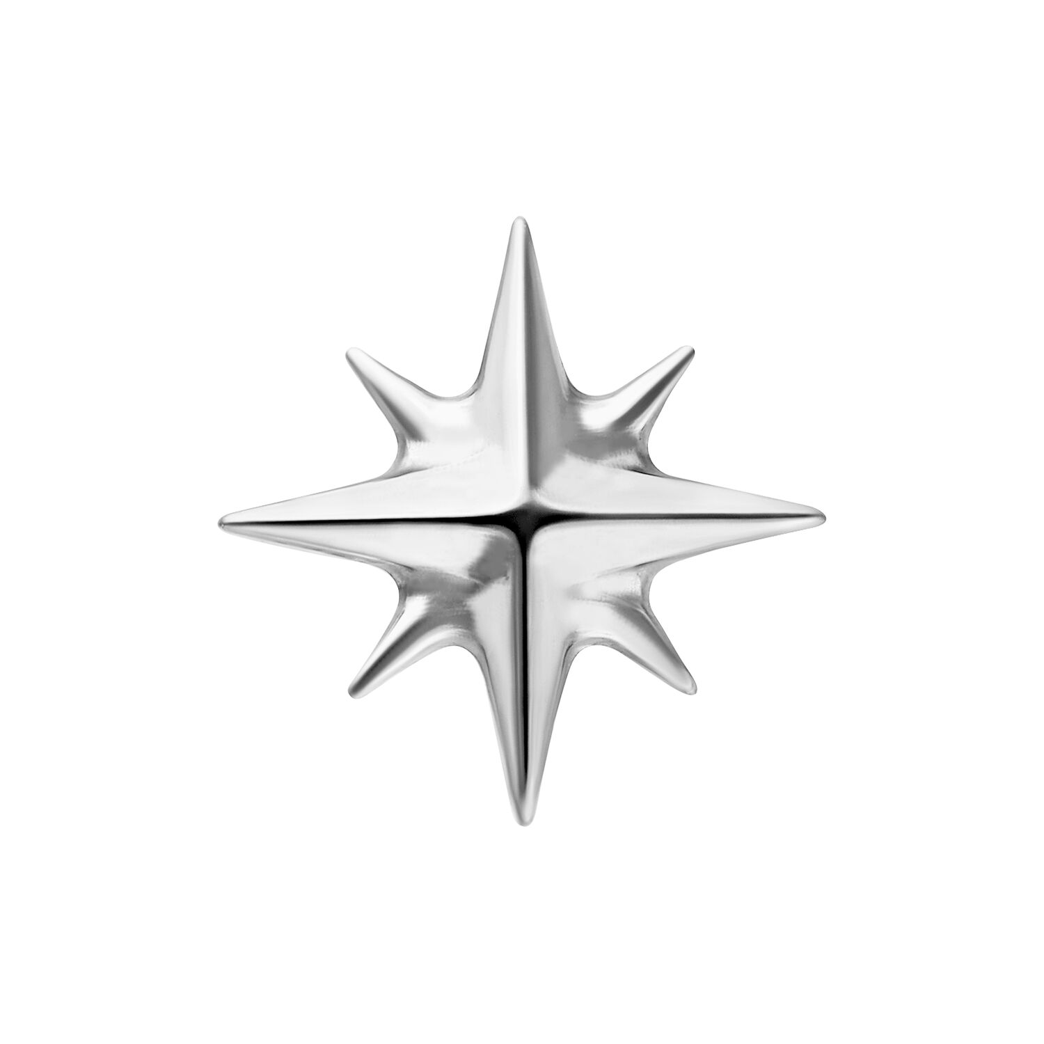Push Fit Star Attachment - Or blanc