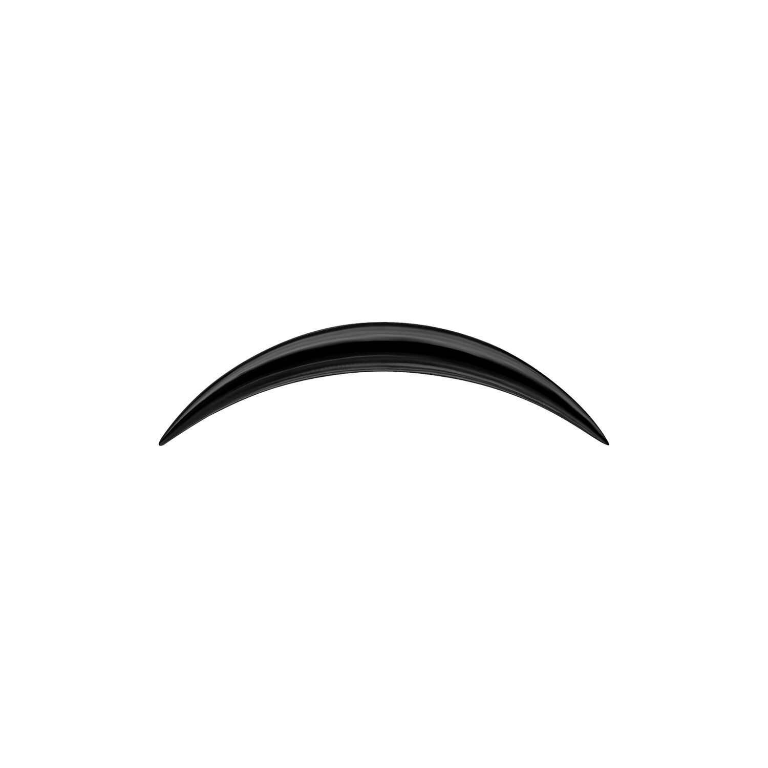 Push Fit Plain Arch Attachment - Black Metal