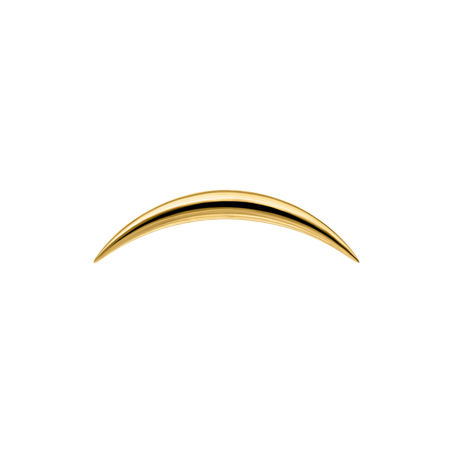 Push Fit Plain Arch Attachment - Golden Metal