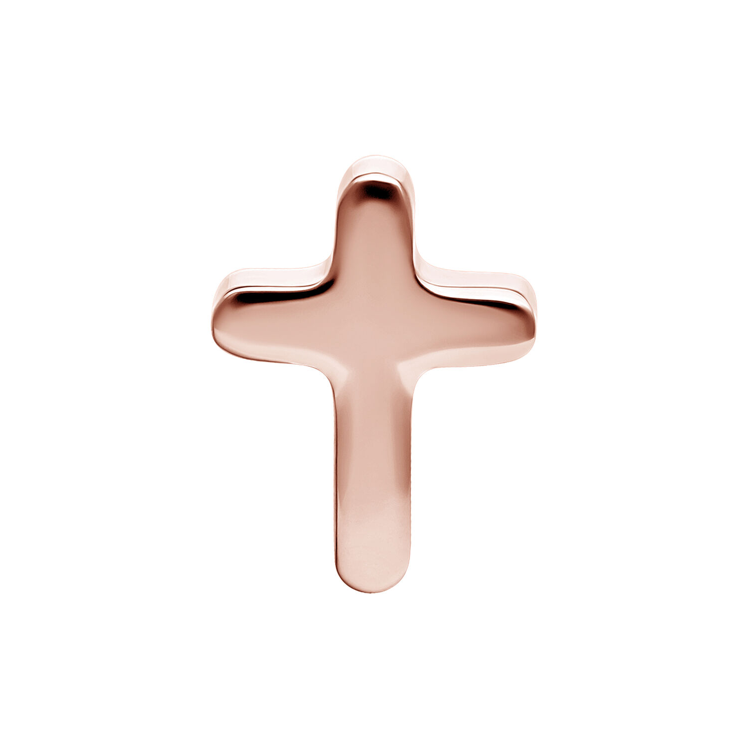 Push Fit Little Cross Attachment - Rosegold