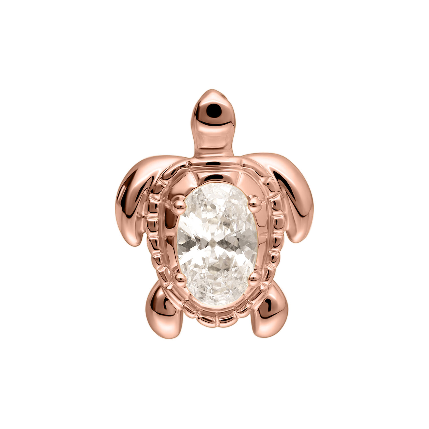 Push Fit Turtle Attachment - Rosegold