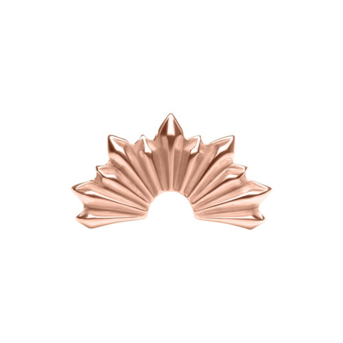 Push Fit Mini Folded Sunrays Attachment - Rosegold
