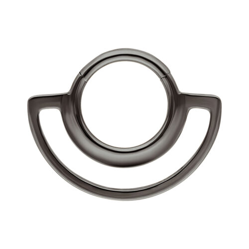 Dual Ring Clicker - Black Metal