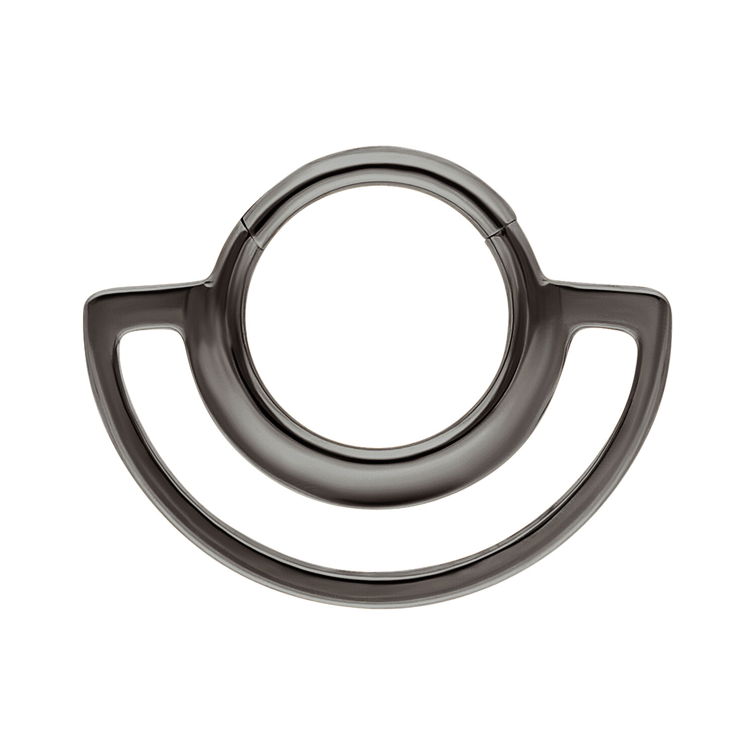 Dual Ring Clicker - Black Metal
