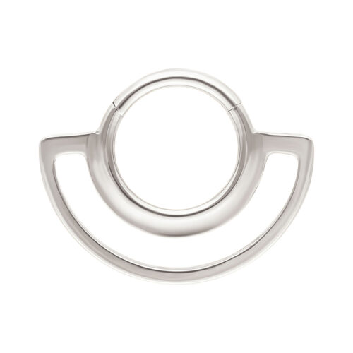Dual Ring Clicker - Or blanc