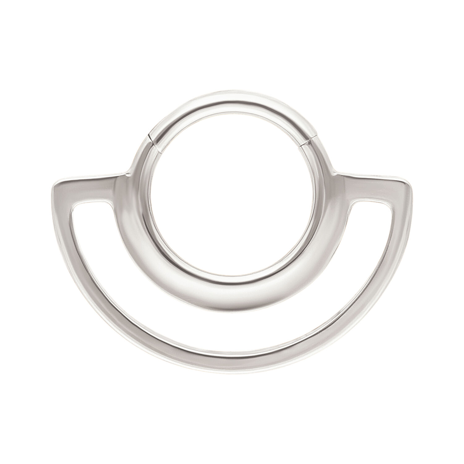 Dual Ring Clicker - Or blanc