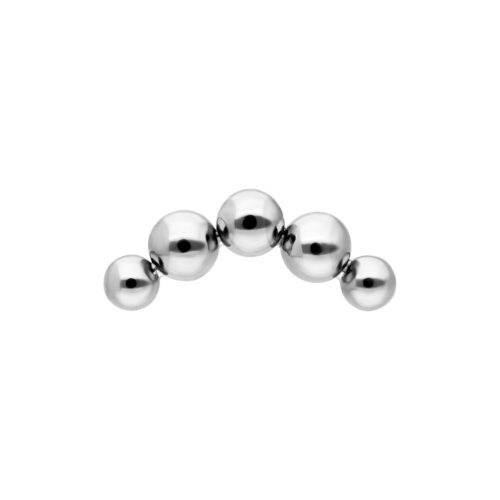Push Fit Curved Ball Attachment