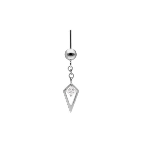 Rectangle Crystal Rook Push Fit Attachment