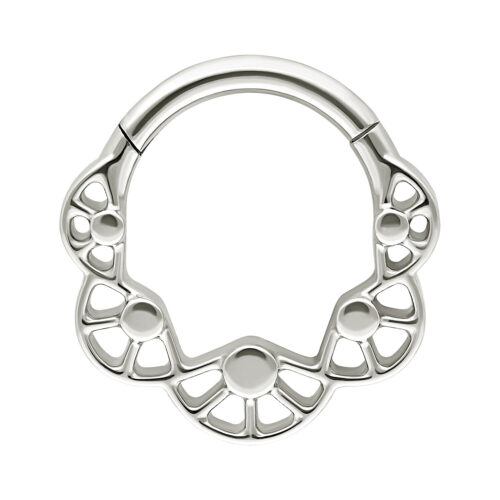 Bubble Plate Clicker - Or blanc