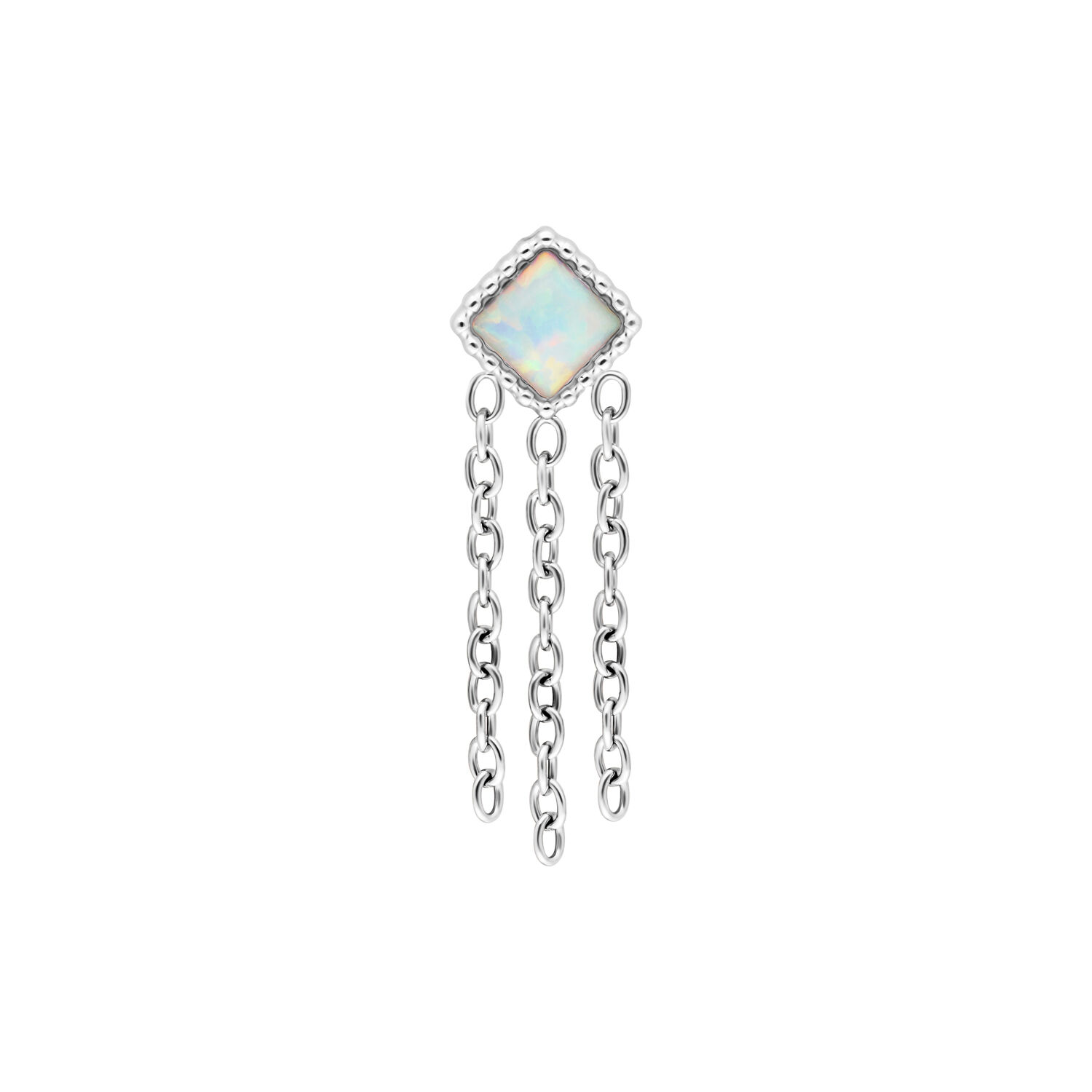 Push Fit Opal Square with Chains Attachment