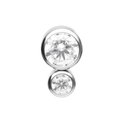 Push Fit Mini Double Crystal Attachment